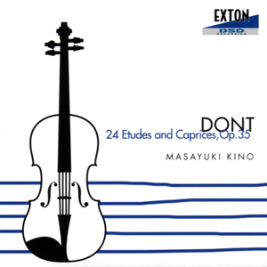 木野雅之 DONT 24 Etudes and Caprices Op.35